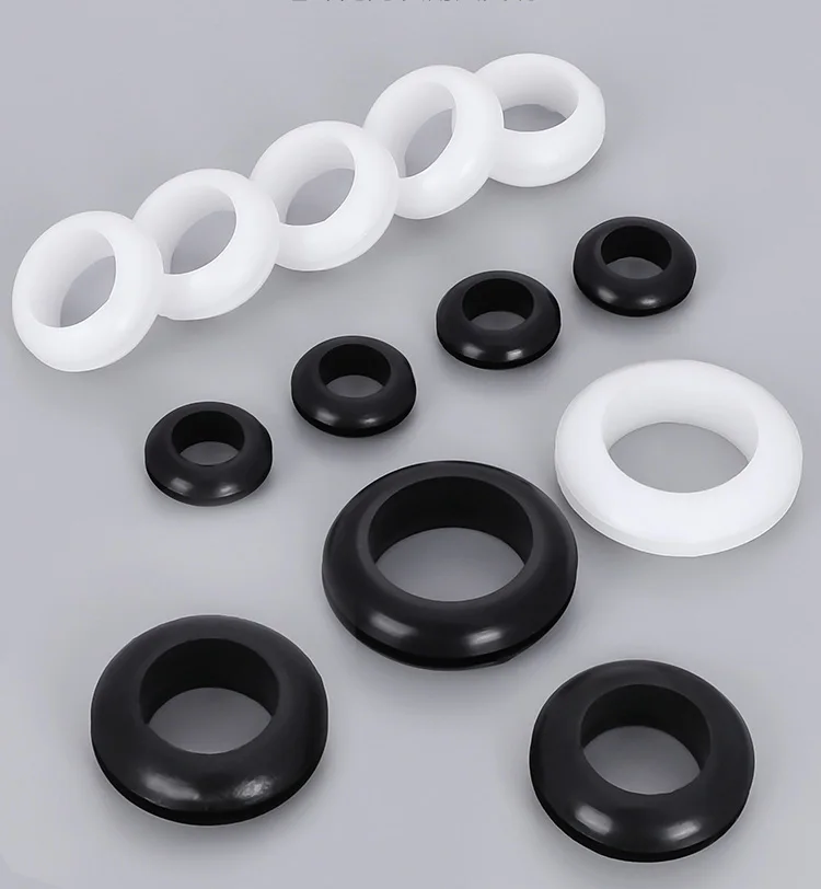 Description Picture 2 of itemRubber Seal Ring Sealing Grommet Gasket for Protect Wire Cable Hole Protection Ring Shim Washer Seal O-ring Grommets Cable 3-60