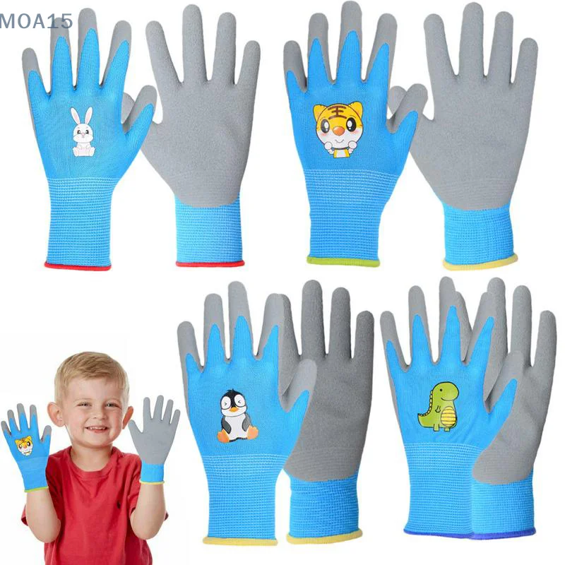 

Детские перчатки для сада, водонепроницаемые Нескользящие, для работы в саду