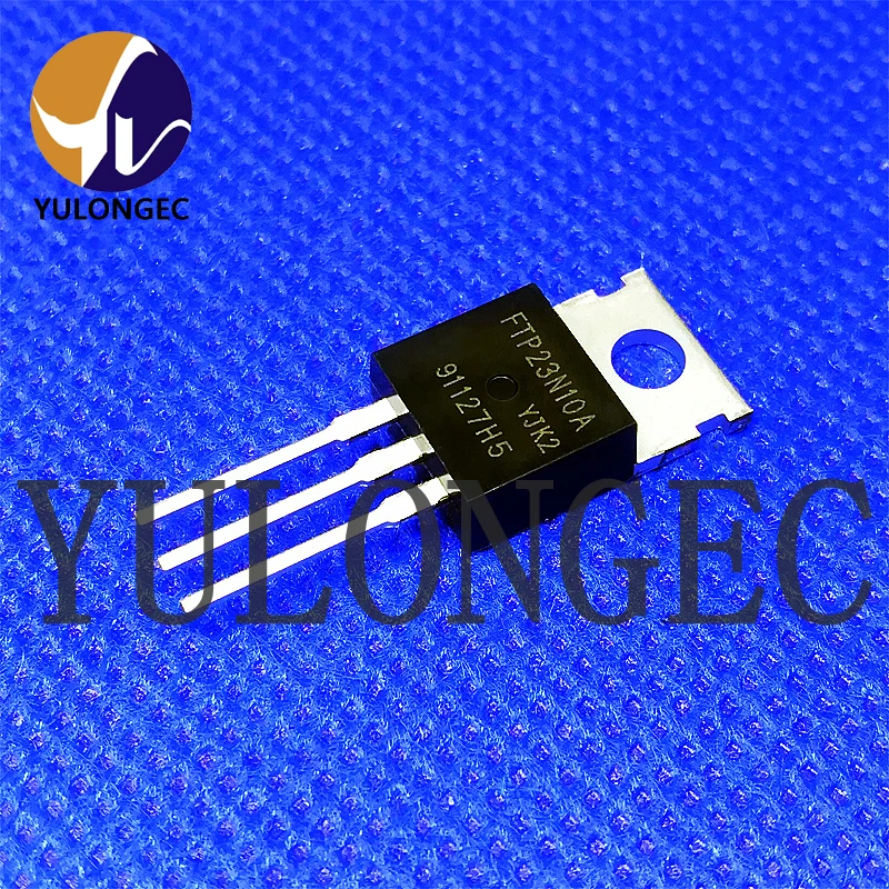

10 шт. FTP23N10A N-Channel Power MOSFET 100V/57A 23mohms TO-220 Chip Original