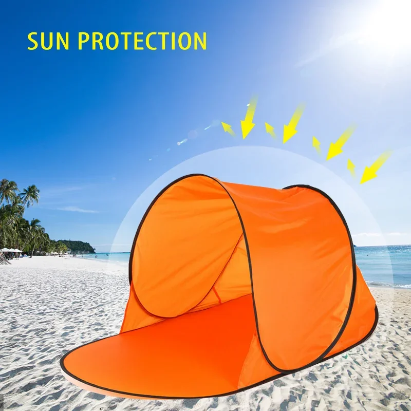 Summer Sun-proof Beach Tent Outdoor Camping Picnic Portable Folding Anti-ultraviolet Outdoor Products