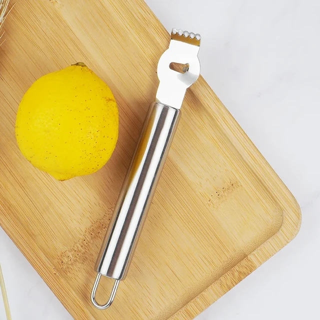 Lemon Peeler Stainless Steel Kitchen Accessories Vegetable Peeler Cutter  Citrus Lemon Peeler Zester Tool Home Kitchen Tool - AliExpress