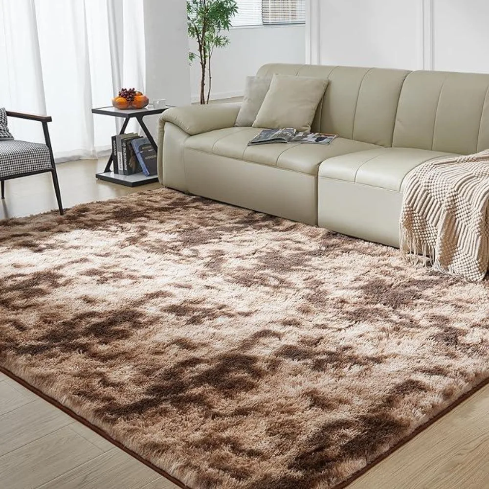 

Super Soft Rugs for Living Room, 4X6 Fluffy Shag Area Rugs, High Pile Soft Carpet for Bedroom and Kids Room, Home Decor