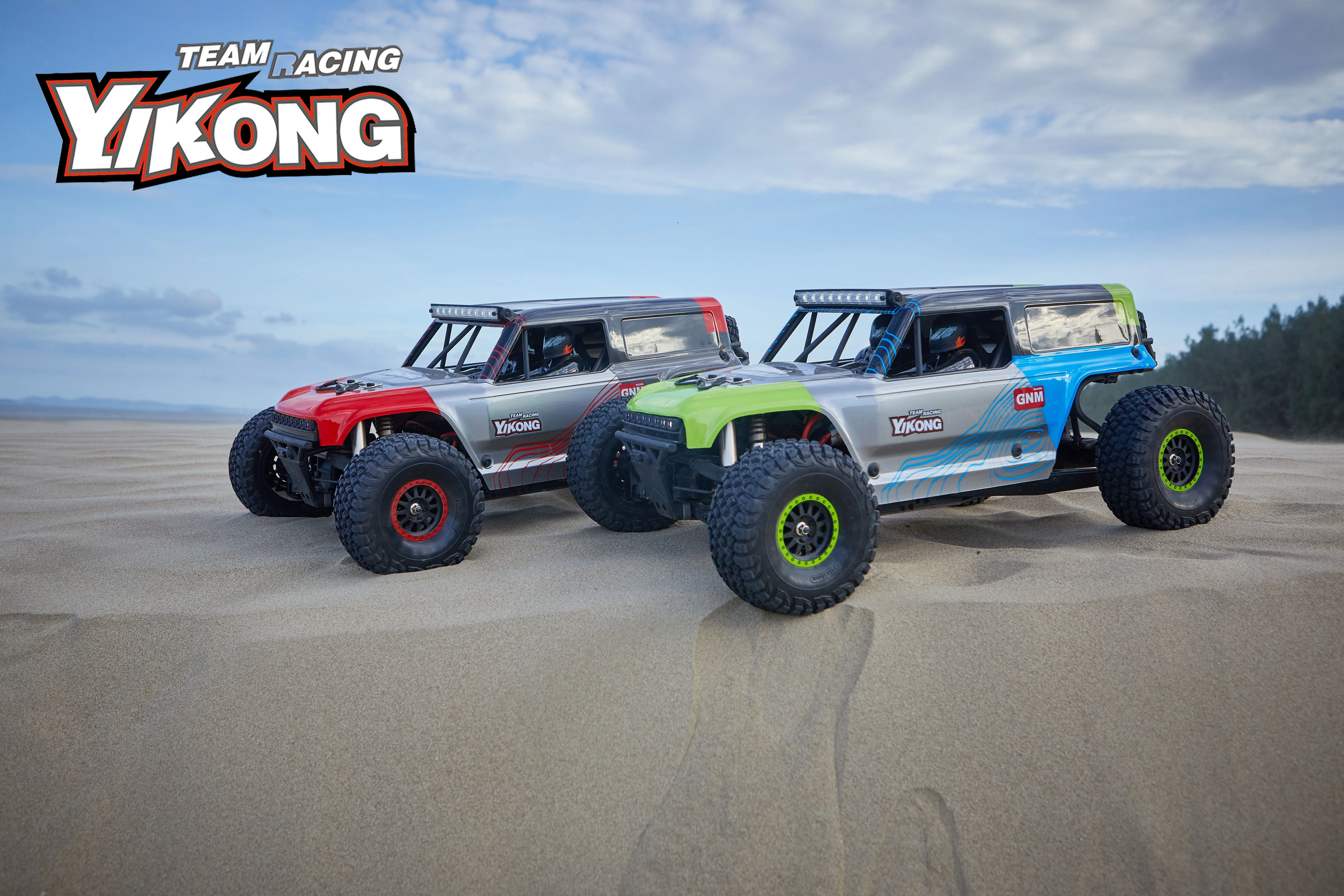

NEW Yikong YK4073 1/7 RC Car 2.4GHz RTR 4WD 6S Remote Control Model Car Desert Buggy Trailbraker TB7
