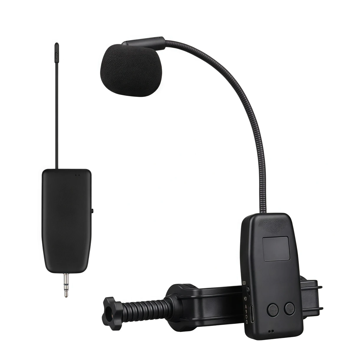 Wireless 2 4G Mic Solution for Violin Viola Cello Players Robust Connection with Simultaneous Charging Capability