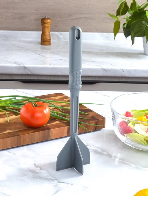 肉チョッパー 地面ビーフマッシャー 耐熱 肉マッシャー ハンバーガー肉用 ナイロンハンバーガーチョッパー用品 肉挽き ノンスティックミ　並行輸入 キッチン肉チョッパー牛ひき肉マッシャー器具耐熱ノンスティック