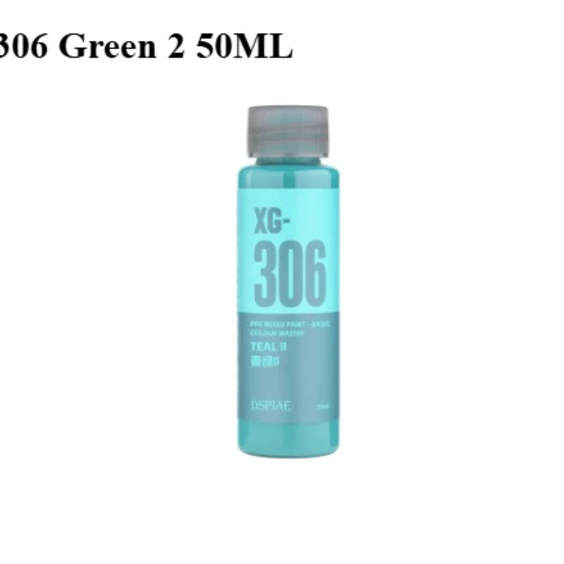 50ml Premixed Paint DIY Model Figurine Color-changing Coloring Water Based Paint XG Series Correction Coverage Premixed Paint