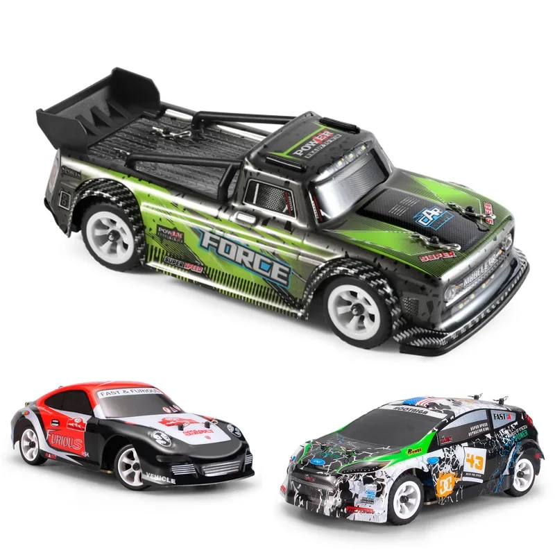 WLtoys 284131 K969 K989 RC 자동차, 1/28 2.4G 레이싱 트럭, 30 km/h 고속 4WD 드리프트 리모컨 차량, 어린이용 장난감