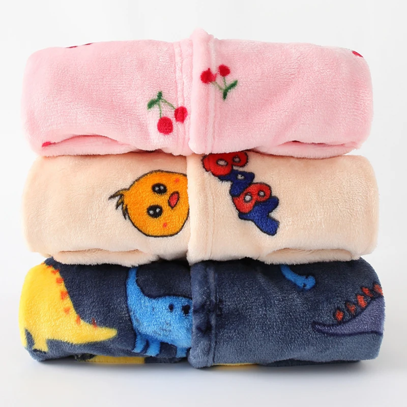 Soft Girl Sleepwear Robe Autumn Winter Children Flannel Bathrobe for girls Boys Pajamas Comfort Kids Cartoon Homewear 2-8 Year - 2