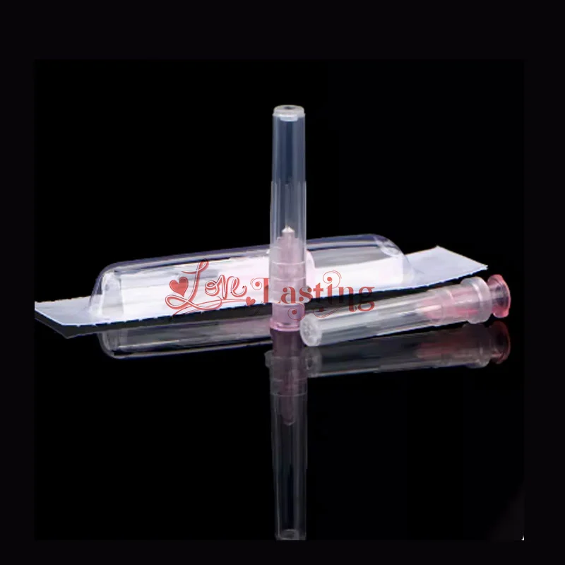 20PCS/SET 1ml Syringes + 30G 4MM Painless Small Needle 32Gx4mm 32Gx6mm 30Gx4mm 32Gx13mm 30Gx25mm Sharp Eyelid Tattoo needles tattoo needles