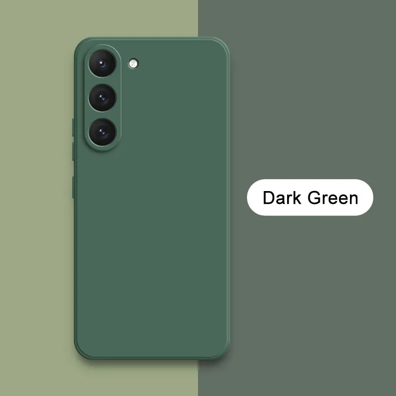 Luxury Liquid Silicone Soft Protective Phone Case - Full Fall Proof Mobile Cover Housing