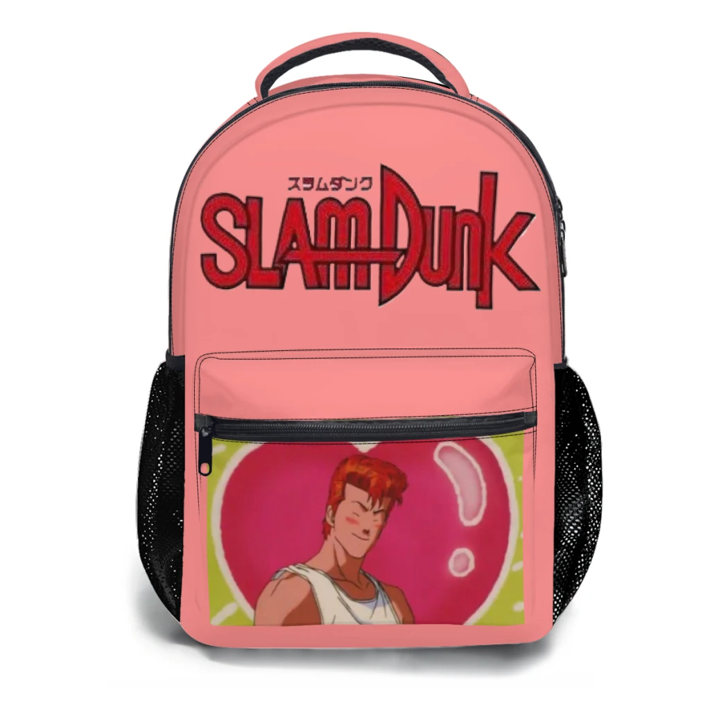 Slam Dunk Schoolbag For Girls Large Capacity Student Backpack Cartoon High School Student Backpack