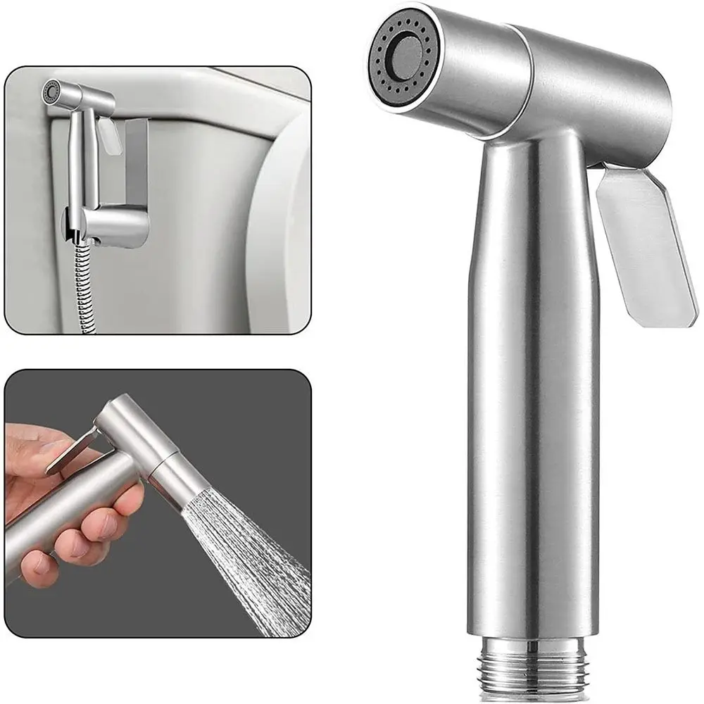 Cleaning Bathroom Toilet Accessories Hand Sprayer Toilet Bidet Sprayer Hand Bidet Faucet Toilet Bidet Douche Spray Bidet Shower