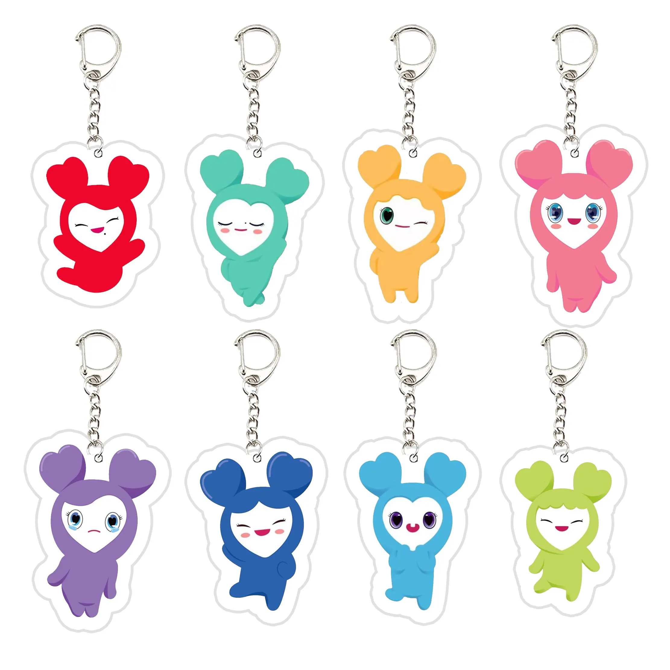 Acrylic Twice Lovelys Keyring Key Chains Cute Twice Lovelys