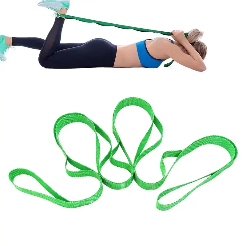 

Exercise Bands Multifunctional Feet Workout And Body Strength Training Straps Adjustable Home Gym Supplies For Leg Curl