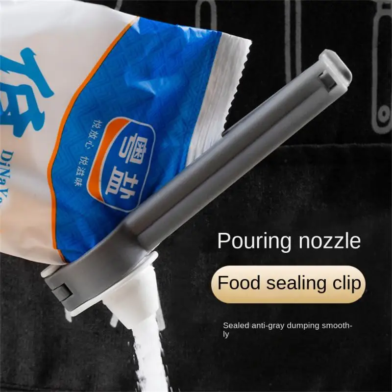 

Sealing Clip Portable Food Storage Tool Seal Bag Clips Househould Snack Moisture-proof Plastic Sealer for Kitchen Accessories