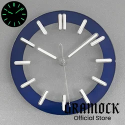 Transparent & Luminous Starry Night Watch Dial - 31.5mm/29mm - 29mm Miyota Mingzhu (Dark Blue 02)