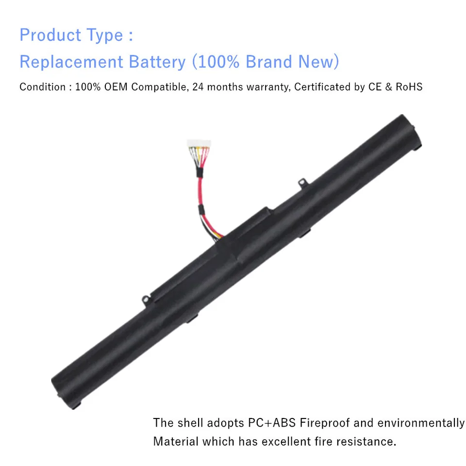 Exmate Laptop Akku Für Asus X550 & Andere Modelle – 2950mAh, 15V