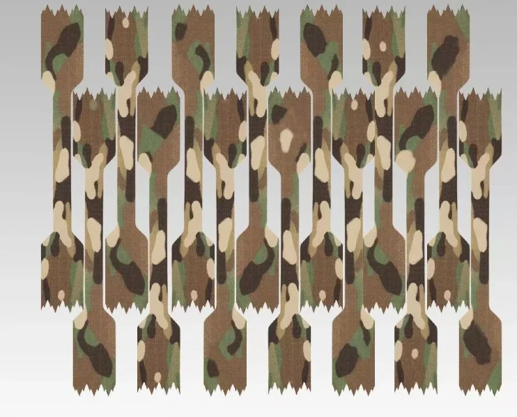 כיסוי קסדת חיתוך לייזר 3D Tacticl לצידנית ציד Airsoft בד Anti IR Wargame ציוד טקטי DIY ציוד