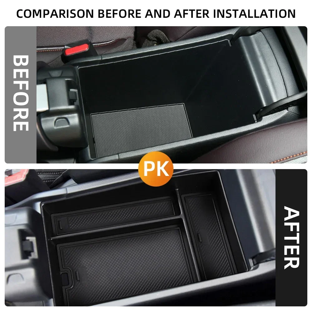 Für Honda ZRV ZR-V 2022 2023 2024 Armlehnen-Aufbewahrungsbox Ablage Mittelkonsole Halter Behälter Organizer Innenraum-Zubehör – Detail 2