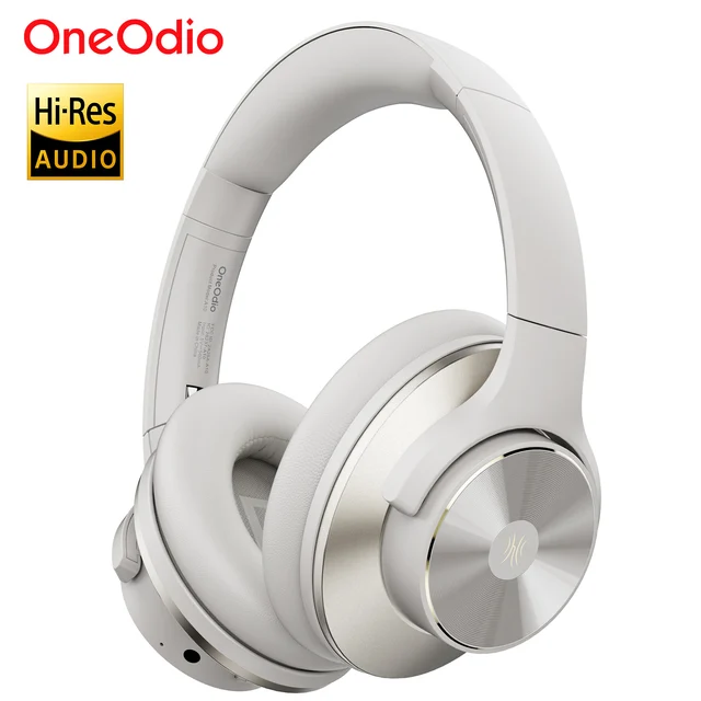 Oneodio A10 ANC Wireless Bluetooth Headphones Hi-Res Audio