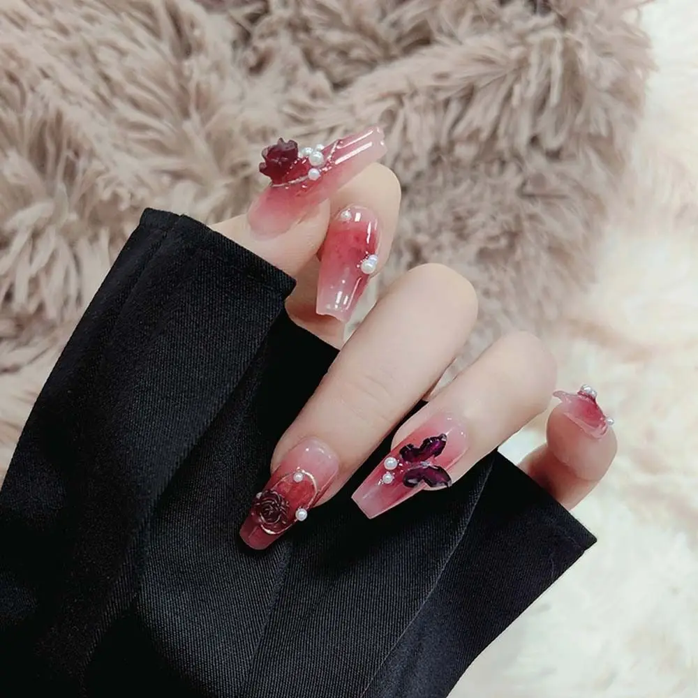 

Fashion Japanese Nail Art 3d Nail Art Drills Bow Nail Decorations Nail Rhinestones Nail Art Jewelry Manicure Accessories