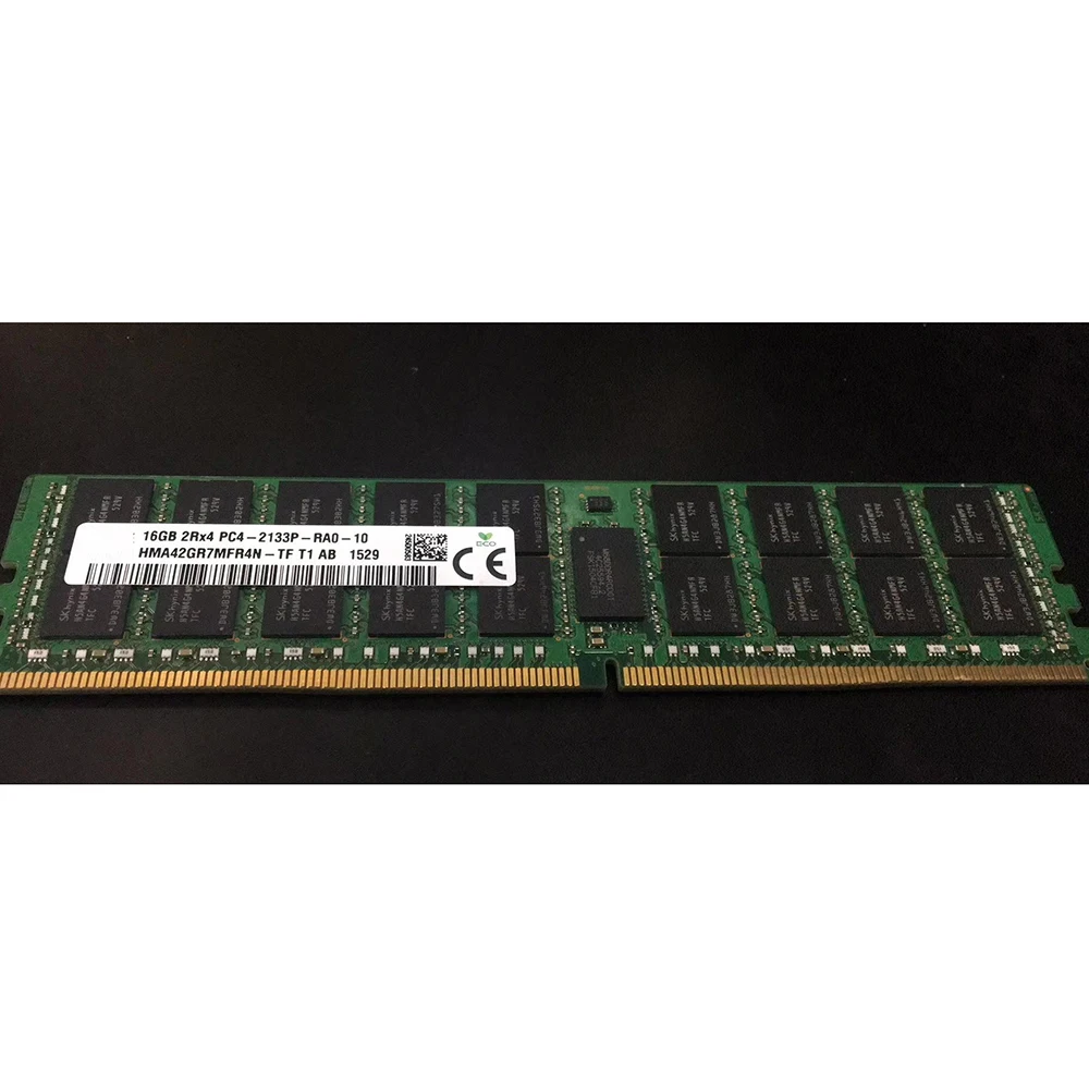 Memória do Servidor sk Hynix 16gb 16gb 16gb Hma42gr7mfr4n-tf 2rx4 Pc42133p Ecc Ddr4 2133 Servidor pc - Imagem 2