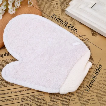 Unisex Soft Exfoliating Bath Gloves, 2pc Set for Body Cleansing and Shower Use, Home Skin Care Accessories | 2pc Unisex Body Cle