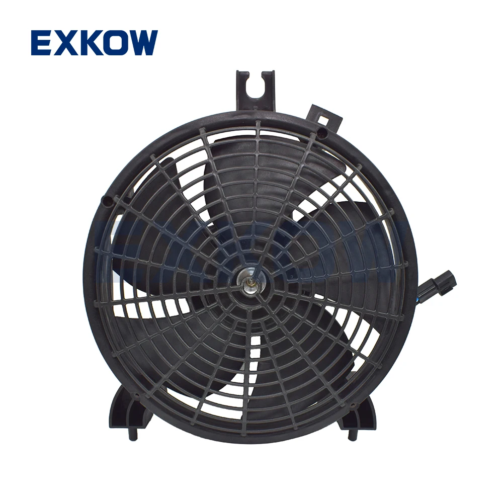 Air Condition Condenser Fan Shroud Motor for Mitsubishi Pajero Sport Montero Challenger Nativa Triton L200 MN123607 7812A280,car fan,air conditioning fan