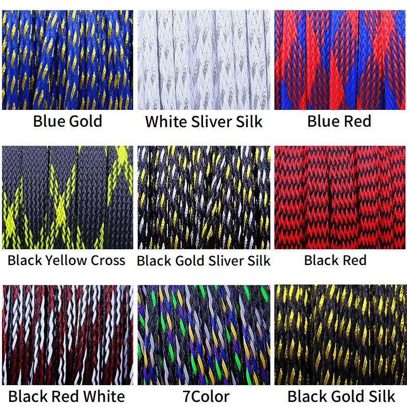 Multi-Length Braided Cable Sleeve – Durable Nylon Sheath for Wire Insulation and Protection