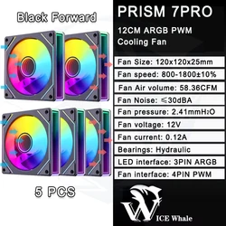Prism 7 PRO ARGB Fan with Infinity Mirror Design and Lighting Sync (Other)