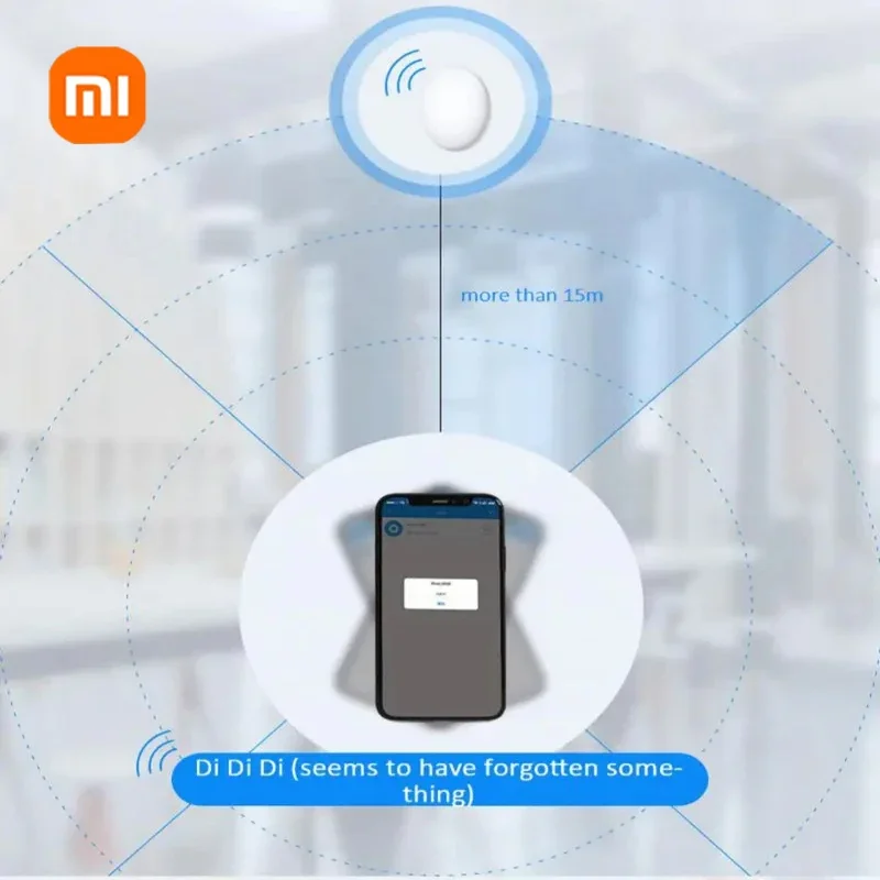 Xiaomi Mini Gps Tracker System FindMy App Airtag Smart Bluetooth Locator Child Finder Bag Anti-Loss Pet Collar with Tracker NEW 5