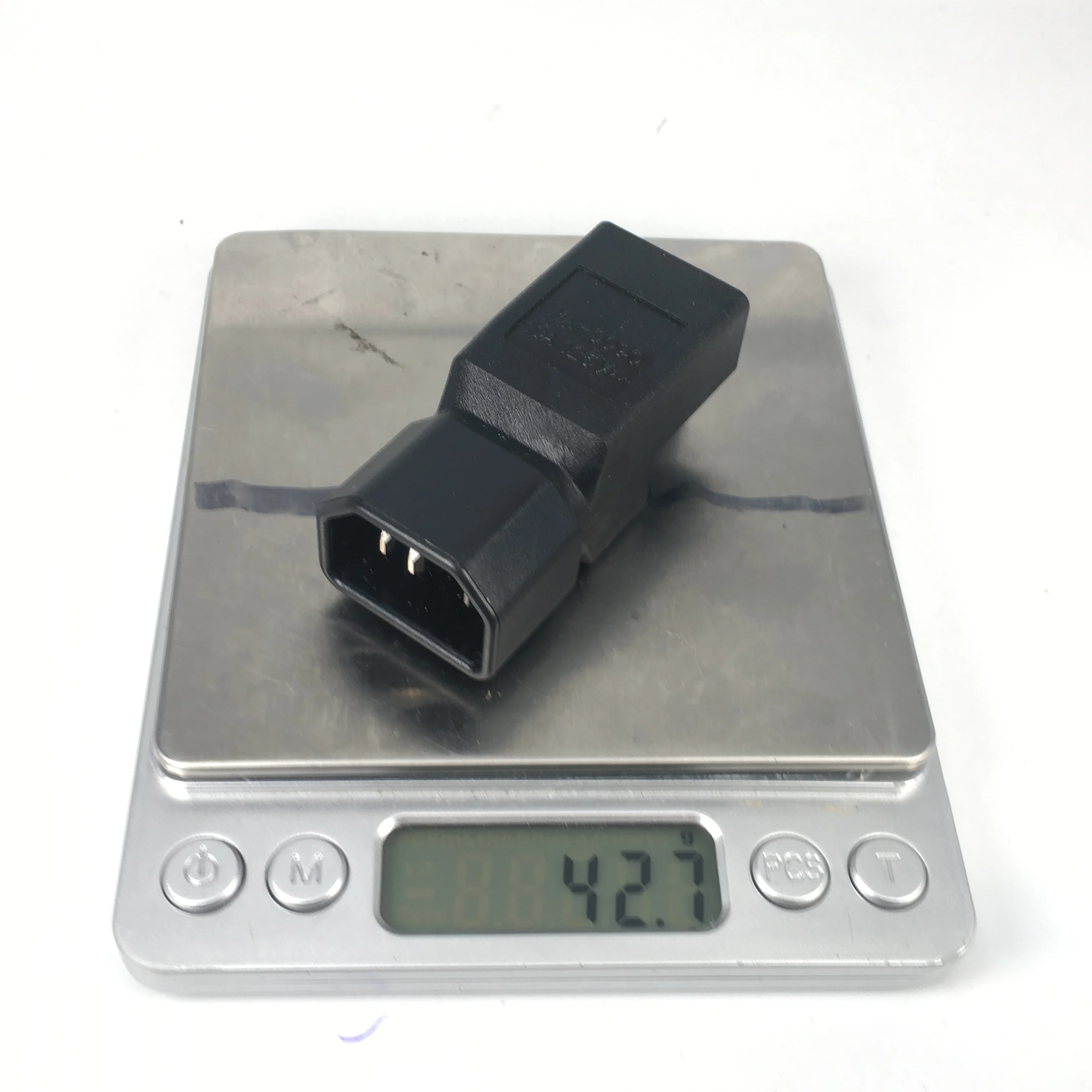 IEC320 C14 To US 5-15R Connector Converter Male To Female Socket Chassis Conversion Plug C14-Nema 5-15R AC Power Adapter plug adapter ac adapter