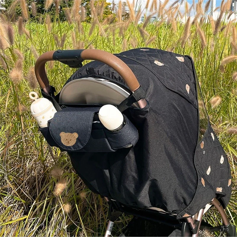 Pañalera Neceser Para Bebes En Madera Bolsa Impermeable Ropa Sucia