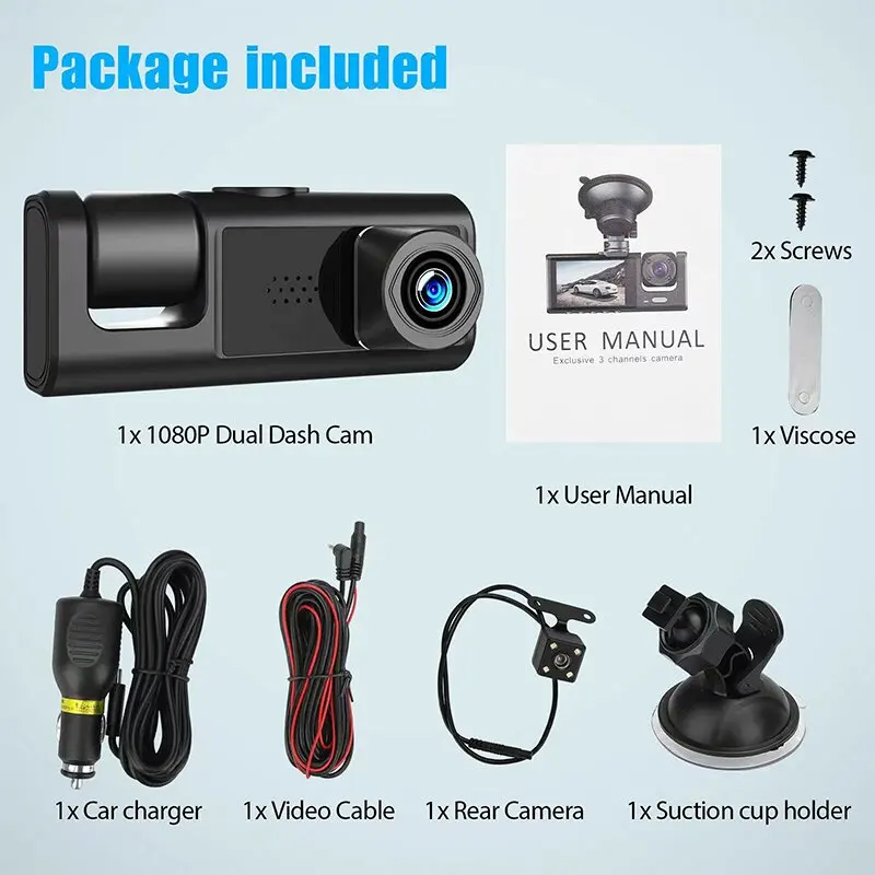 운전자의 안전과 권리를 보호하는 내장 와이파이 자동차 DVR