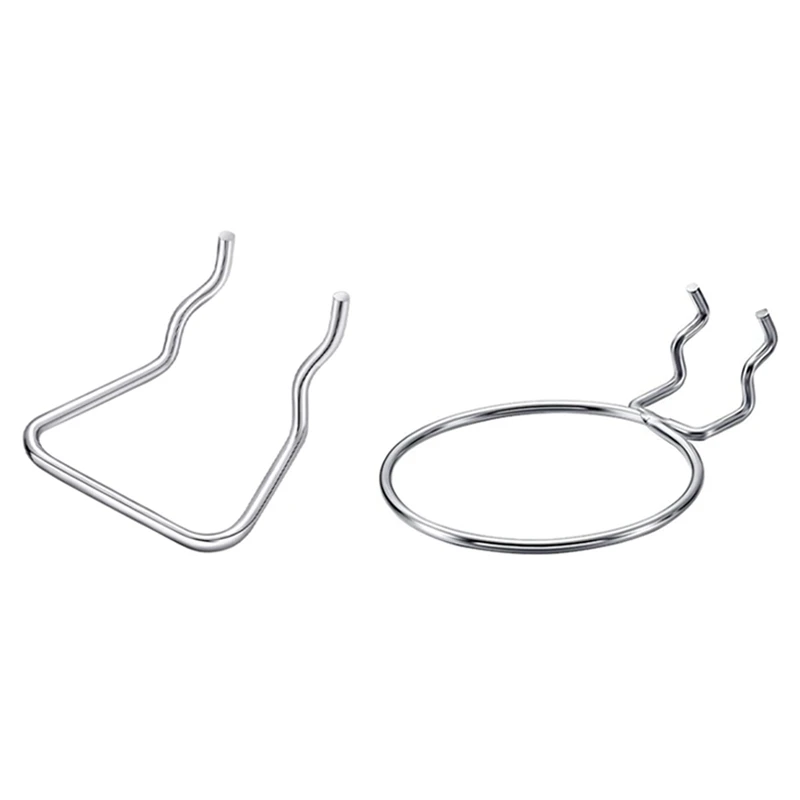 30pcs Pegboard Plier Holders, Double Loop Pegboard Hooks With 6pcs