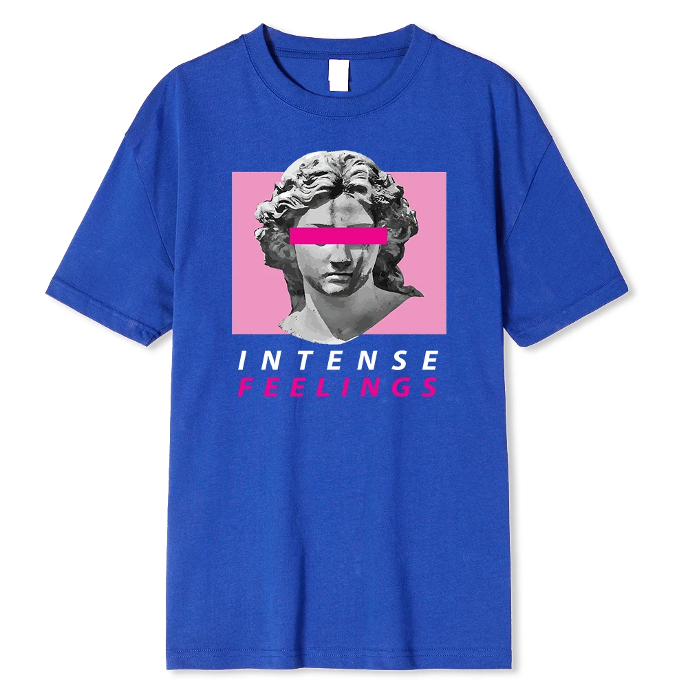 Intensive Gefühle Lustige Heißer Verkauf T-Shirts Männer Mode Weiche Sommer Atmungsaktive T Kleidung Hip Hop Persönlichkeit T-shirt_voghion.com