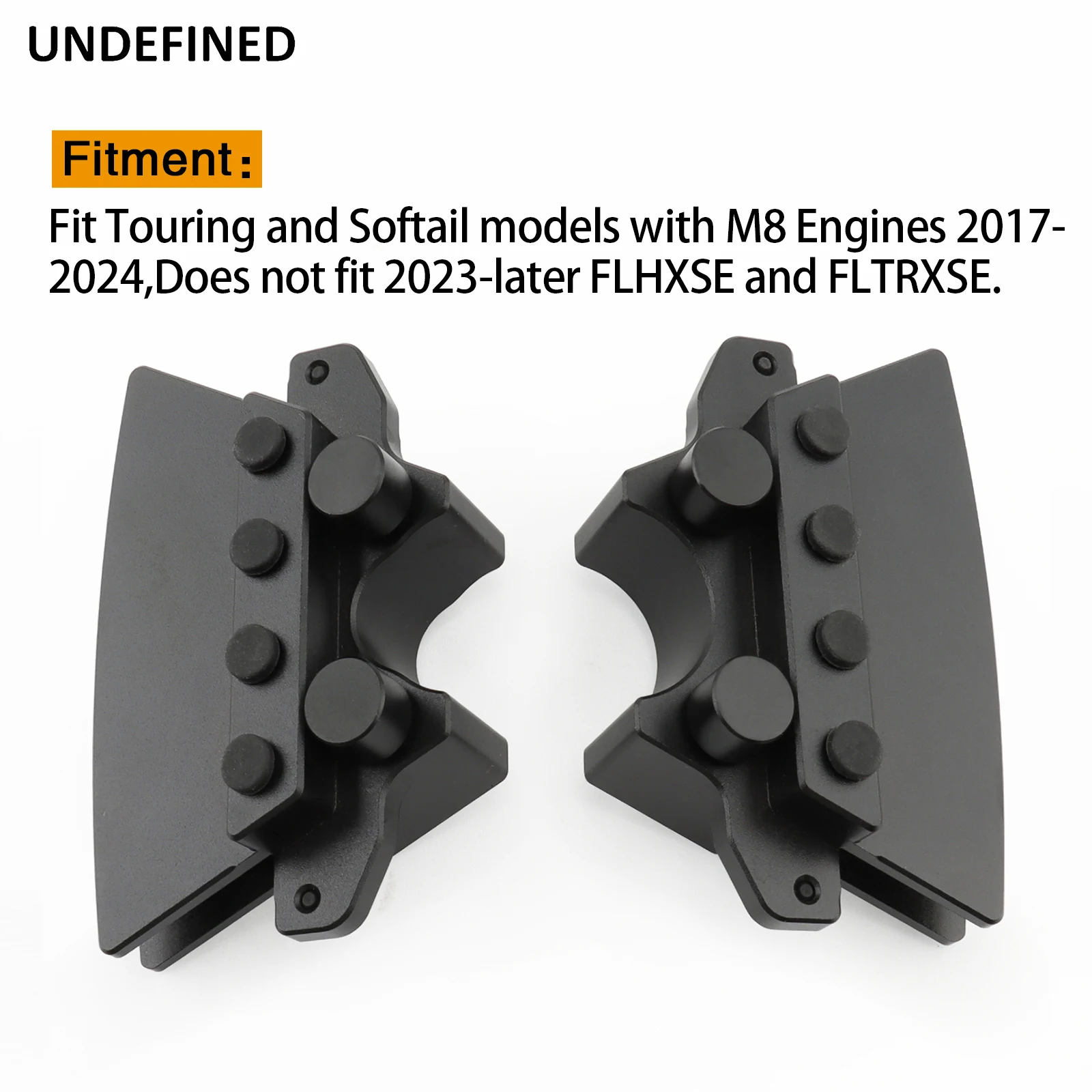 Matte Black Spark Plug Decorative Cover For Harley M8 Engines – Fits Touring, Softail Models 2017-2024 | Aluminum, Anodized