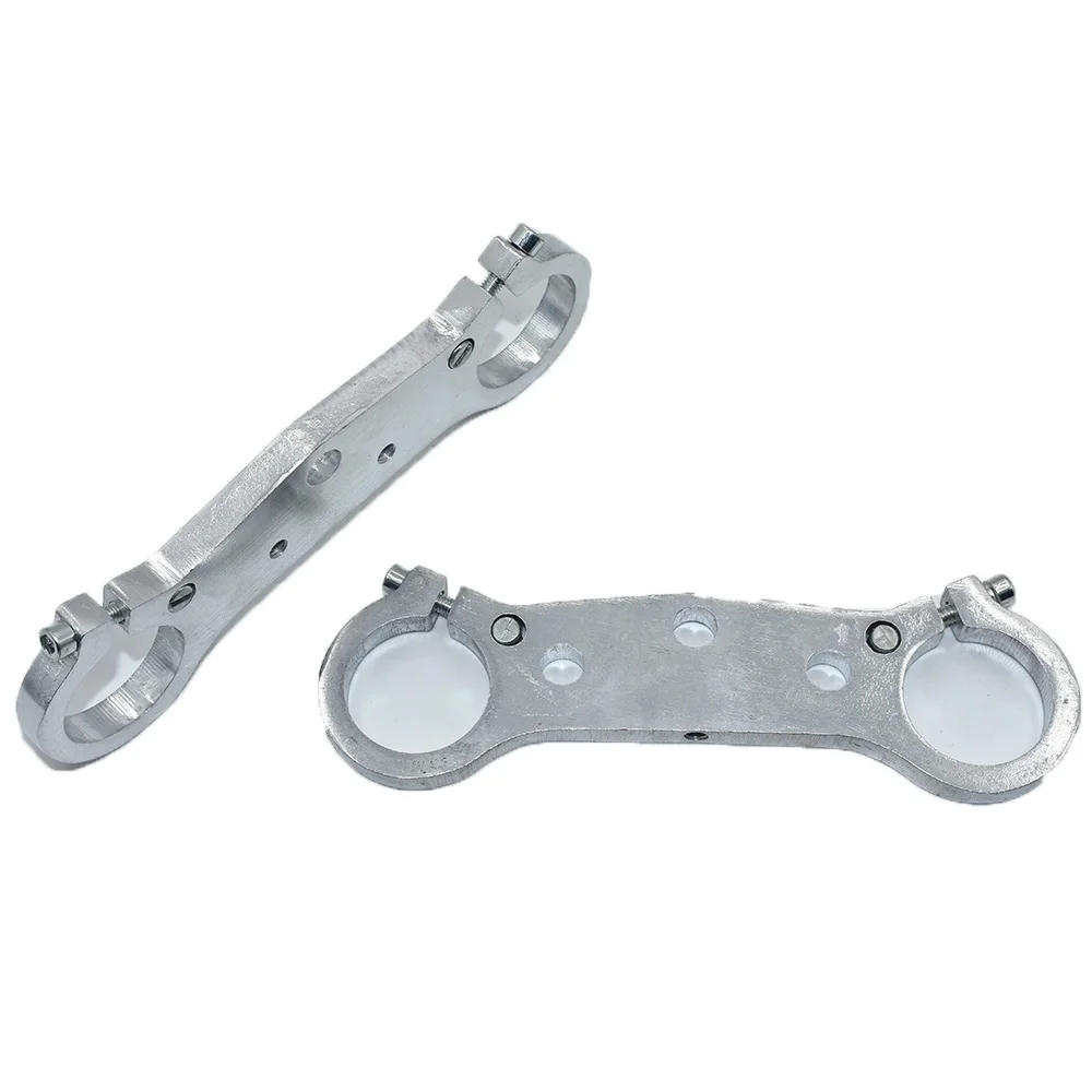 Front Fork Yoke Forks Handlebar Riser Mount Bars inverted shock absorber device upper and lower For Mini Bike - Image 5