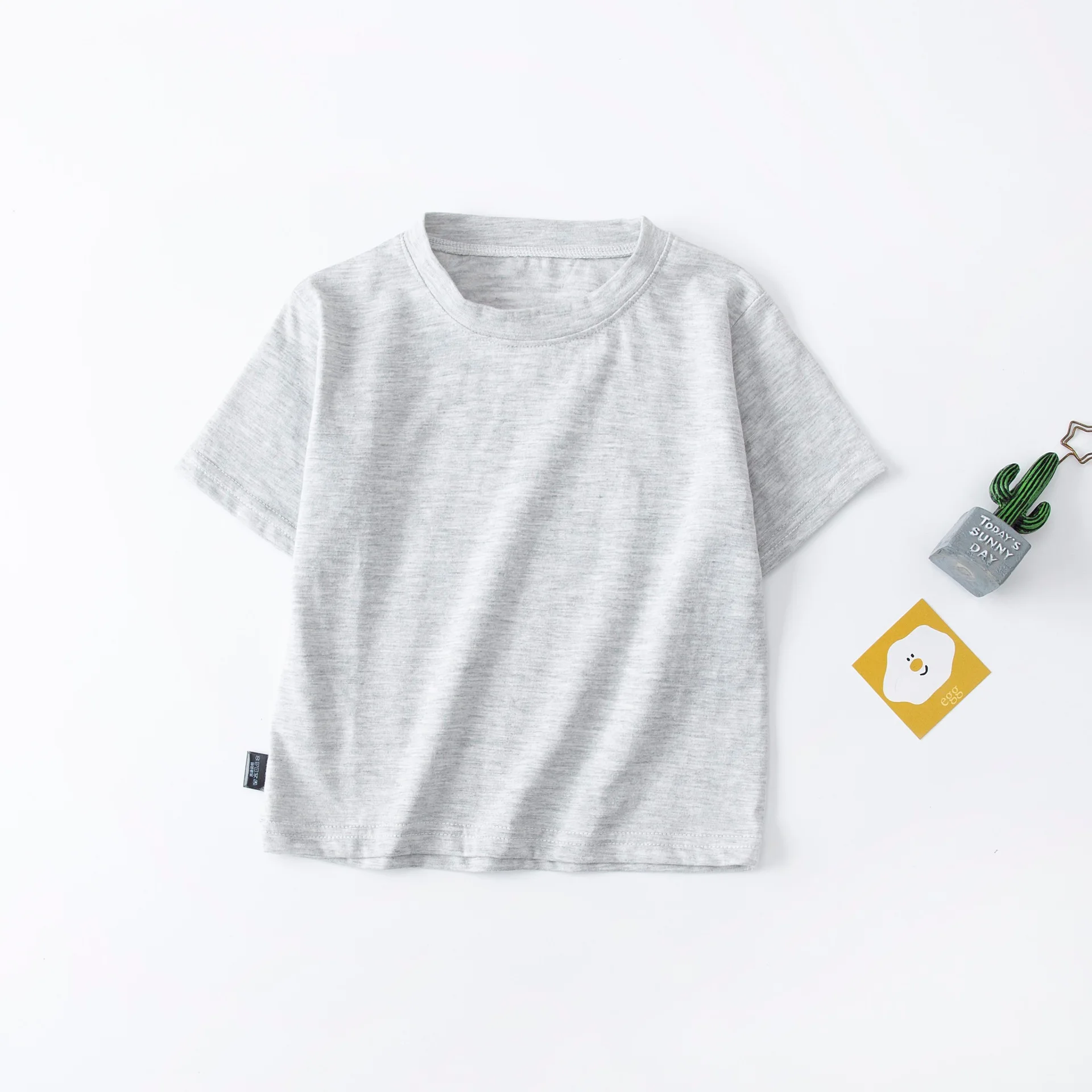 Cotton T Shirt Modal T-shirt Summer Korean Version Baby Girls Boys Tops Kids Clothes T-shirts Casual Fashion Short Sleeve Shirt Thin Infant Tee