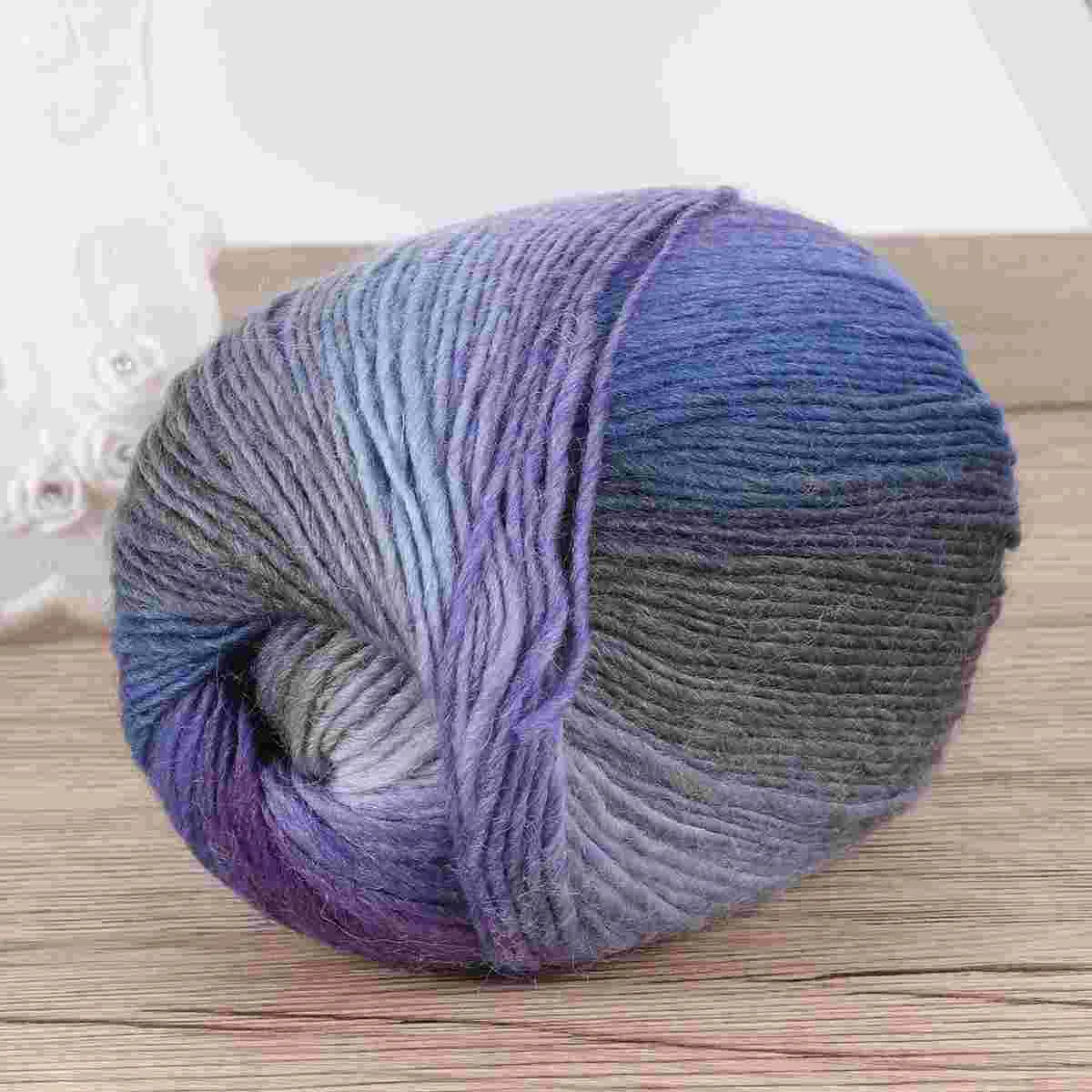 

Пряжа ручной вязки, 1 рулон, 180 м, крашеная градиентная пряжа, ручная вязка, шарф, шапка, шаль, материал, пряжа для рукоделия, свитер, одеяло