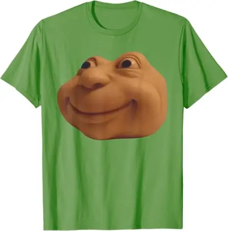 007n7 Gesicht Y2k Halloween Kostüm Meme Trendiges und lustiges T-Shirt Grafik Spruch T-Shirt Tops Neuheit Geschenk Humor Kunst Ästhetische Kleidung – Detail 6