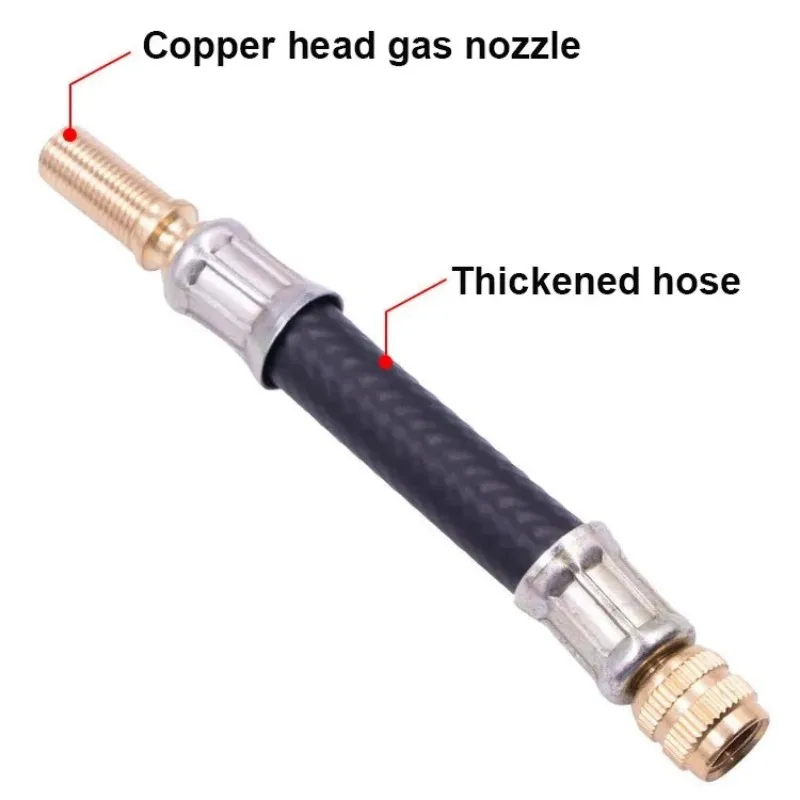Bicycle Valve Flexible Hose Tire Valve Inflatable Rubber Hose MTB Road Bike Car Wheels Tyre Stems Extensions Tube Adapter bicycle valve adapter bicycle valve extender bicycle valve bicycle air valve
