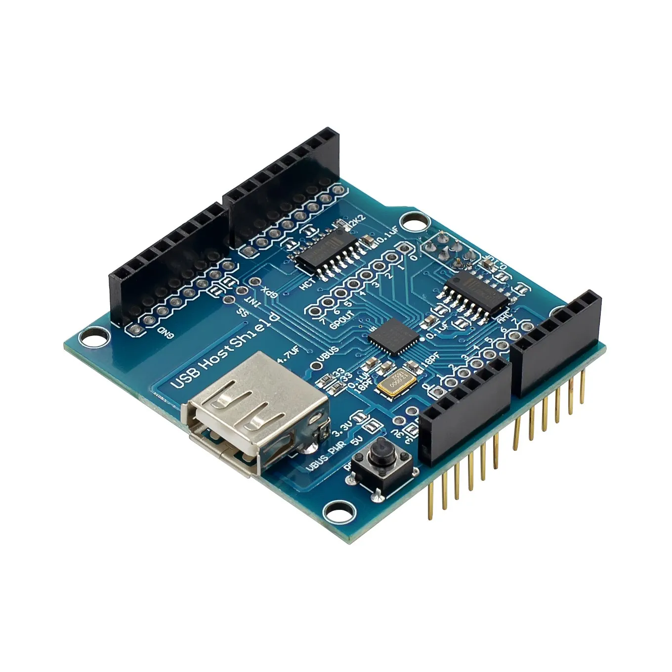 Usb Host Shield 2.0 Per Arduino Per Uno Mega Adk Compatibile Per Android Adk Scheda Modulo Elettronico Fai Da Te