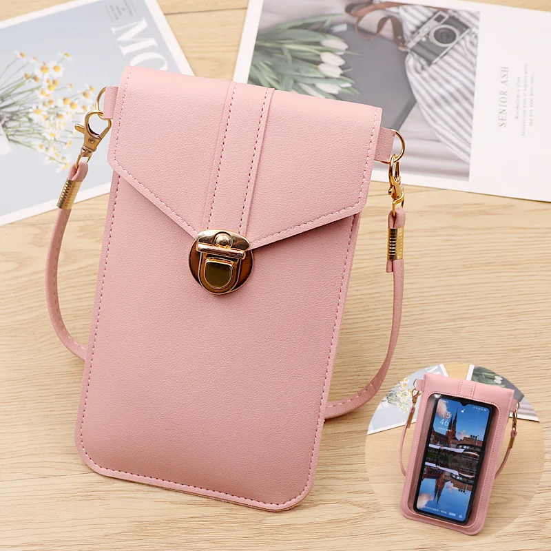 Small Crossbody Bag for Women, Leather Small Shoulder Bag With Adjustable  Strap Ladies Multiple Compartments Messenger Bag Cute Deer Handbags for  Girls Ladie (Pink) - Walmart.com