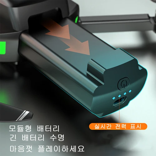 ZLL-SG107 프로 미니 드론 와이파이 프로페셔널 4K HD 듀얼 카메라 FPV 쿼드콥터, 옵티컬 플로우 제스처 컨트롤 SG107Pro Rc 드론 6