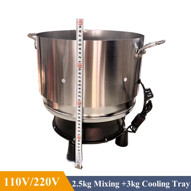2.5KG Household Commercial Baked Bean Roaster High Air Volume Coffee Bean Silver Skin Cooling tray stirring Machine