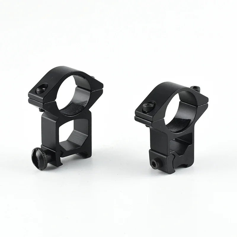 11mm/20mm Dovetail Rail for Hunting Rifle Scope 25.4mm Riflescope Mount Ring Hunting Airsoft Accessories 2PCS/Set rifle scope mount ring