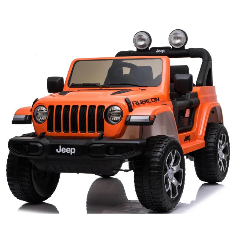 

High Quality Licensed Jeep Wrangler Rubicon Wholesale Electric Children Car Toy Cars for Kids to Drive Kids Electric Ride on Car