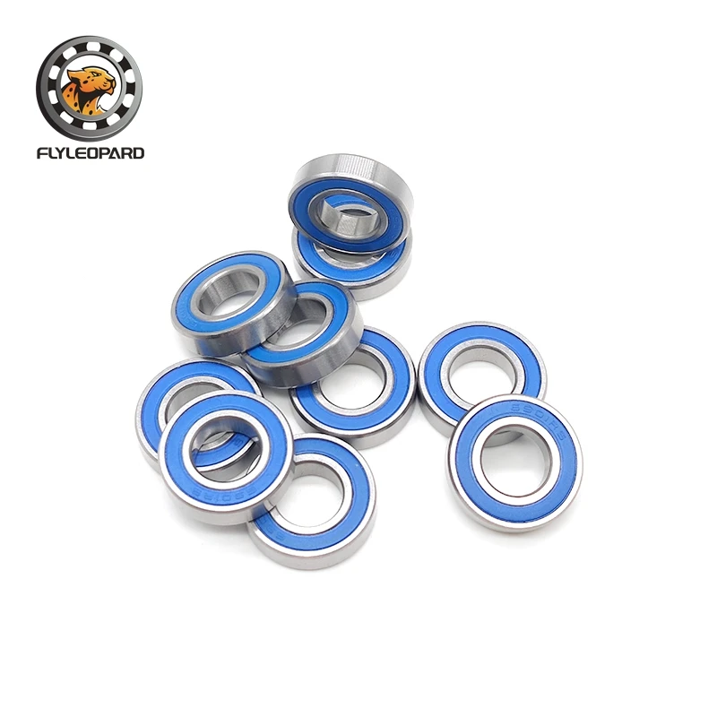 10PCS 6901RS 베어링 12x24x6mm ABEC-7 취미 전기 RC 자동차 트럭 6901 RS 2RS 볼 베어링 6901-2RS 블루 씰