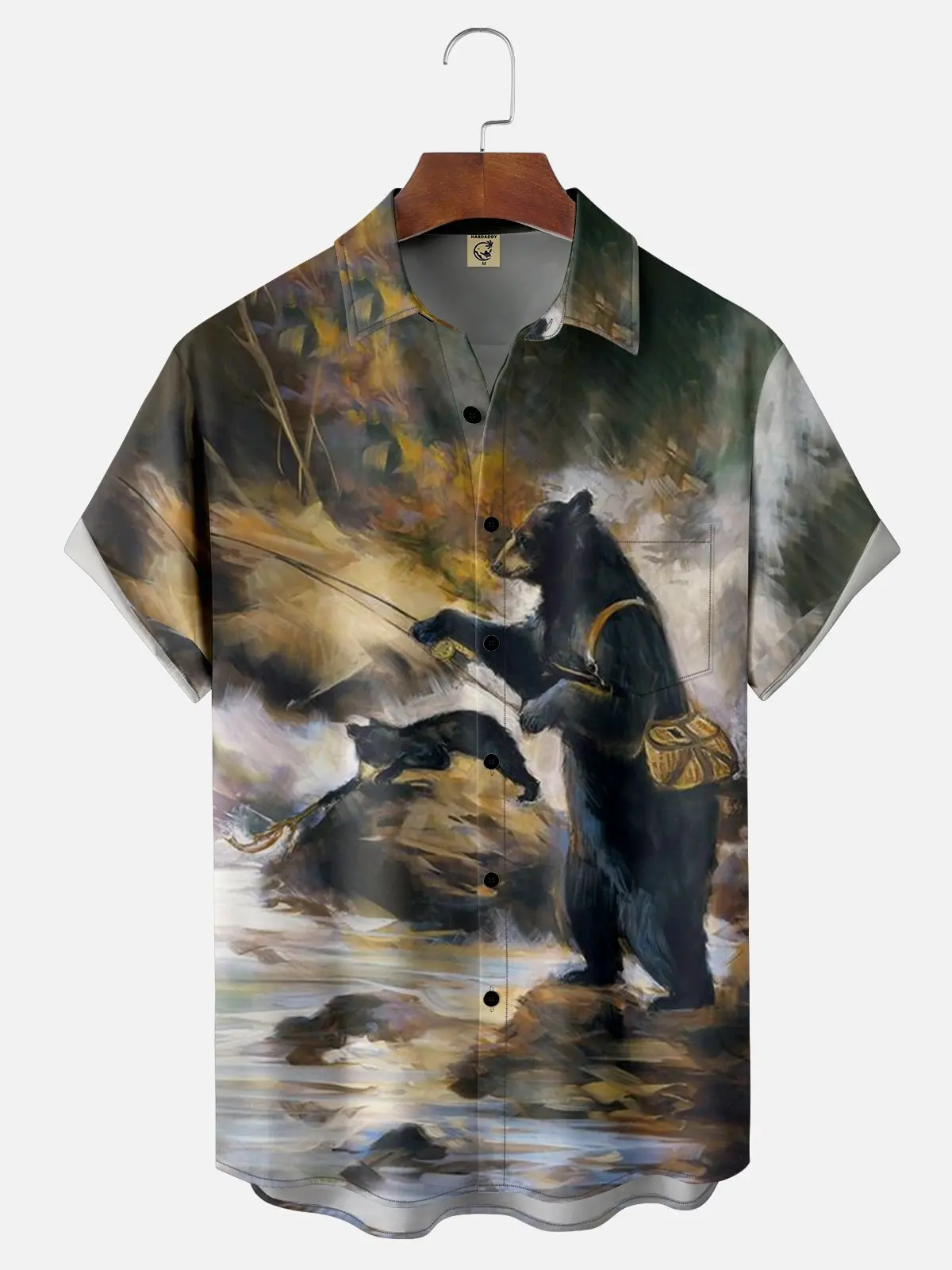thumbnail image 1 of Camiseta divertida con estampado 3D de animales de dibujos animados para hombre, camisetas de manga corta de secado rápido, ropa informal de verano para hombre, camisas de moda callejera, 1 of 5